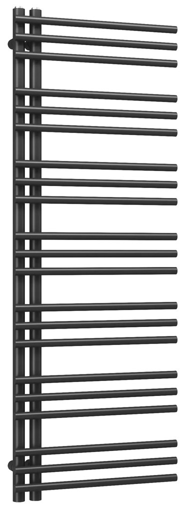 Gamma Erga Aquatic, vykurovacie teleso 1400x500 mm, 577W, čierna, ERG-LAV-AQUA-14050-BK