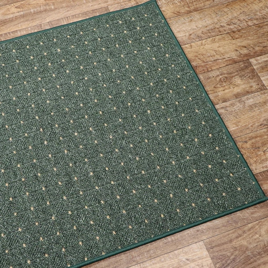 Condor Carpets, Kusový koberec Udinese zelený, 400x500, zelená, chodba / predsieň