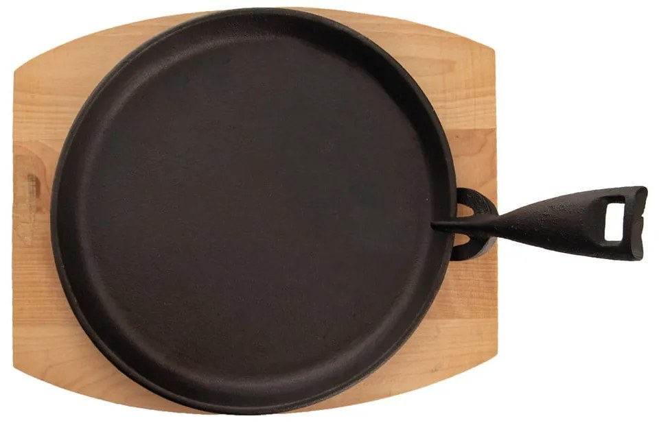 Grilovacia liatinová panvica s odnímateľnou rukoväťou ø 22 cm LITINA – Orion