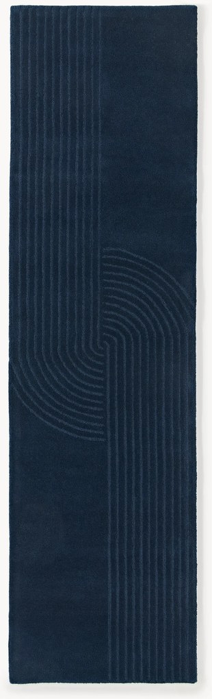 Ručne tuftovaný vlnený behúň Mason