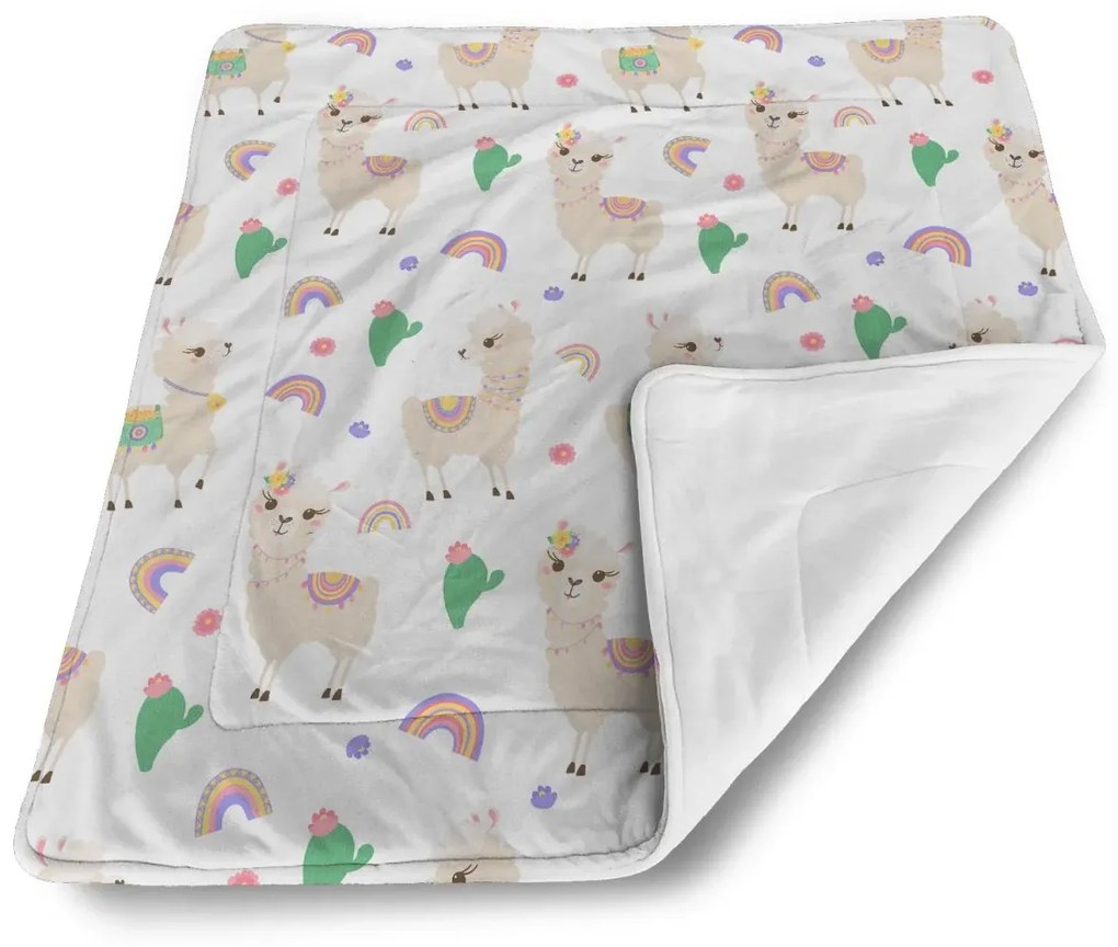 Sablio Deka pre bábätko Roztomilé lamy - 80x100 cm