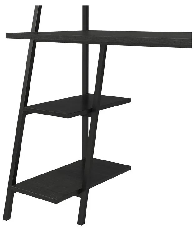 Pracovný stôl nástenný s doskou v dubovom dekore 51x111 cm Bushwick – Novogratz