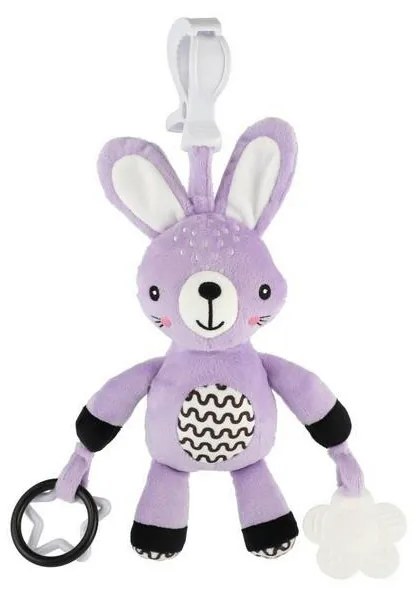 Hrkálka babyted Zajačik plyš 30 cm záves na postieľku / kočík