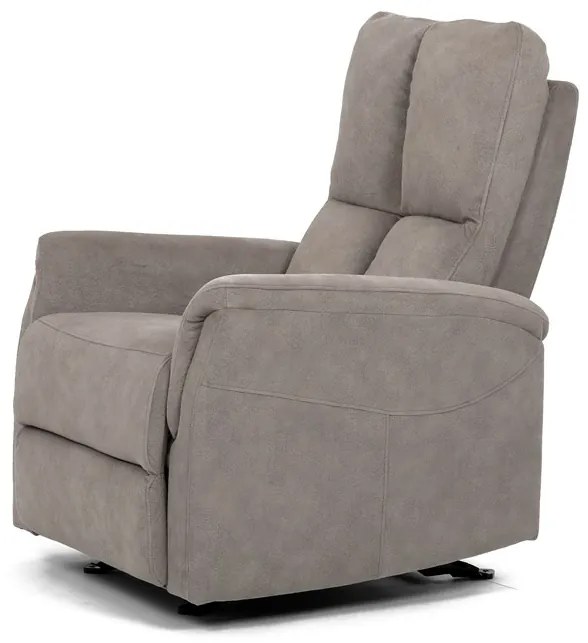 Autronic BONTEC Polohovacie kreslo, béžová, látka, TV-S8449 CRM2 Farba: Šedá