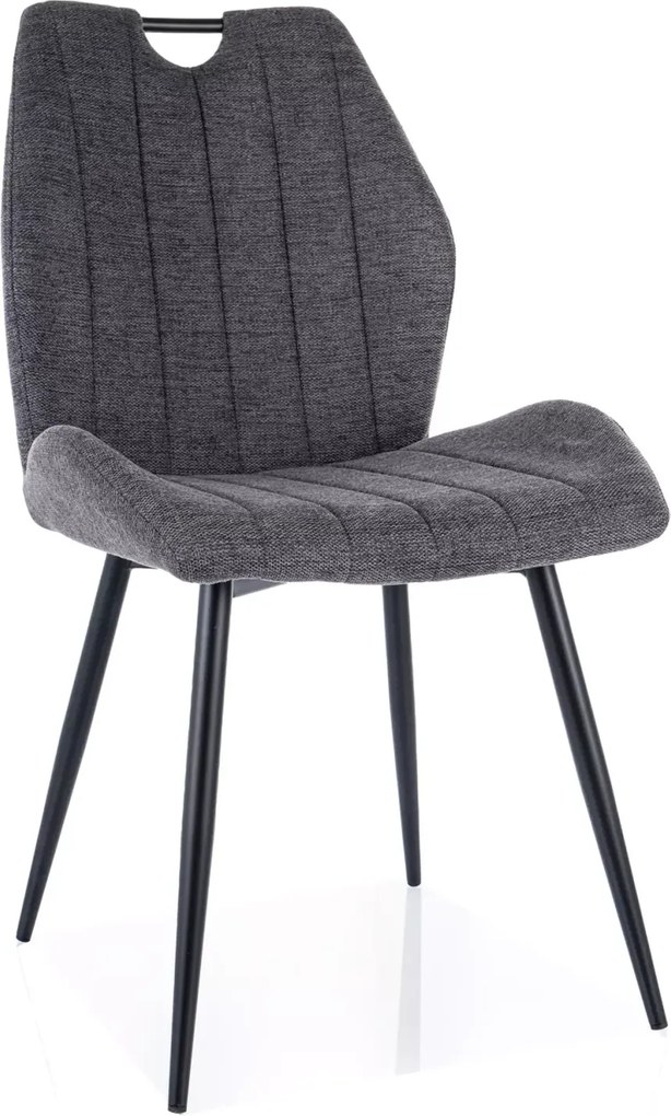 SI Stolička Arco Brego tmavo šedá