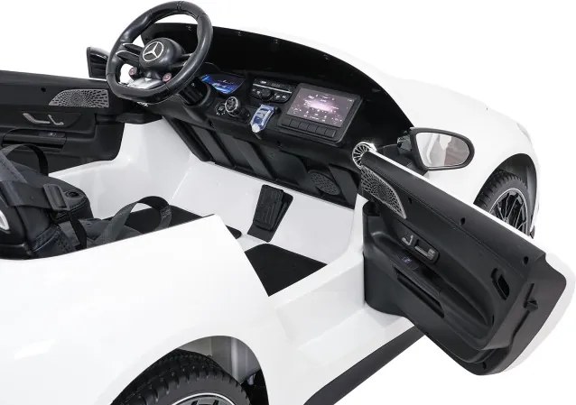 Elektrické autíčko Mercedes Benz GT63 AMG biele