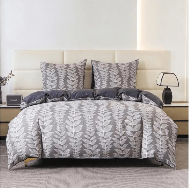 Flanelové obliečky z mikrovlákna KAVOLO sivé Rozmer obliečky: 70 x 90 cm | 140 x 220 cm