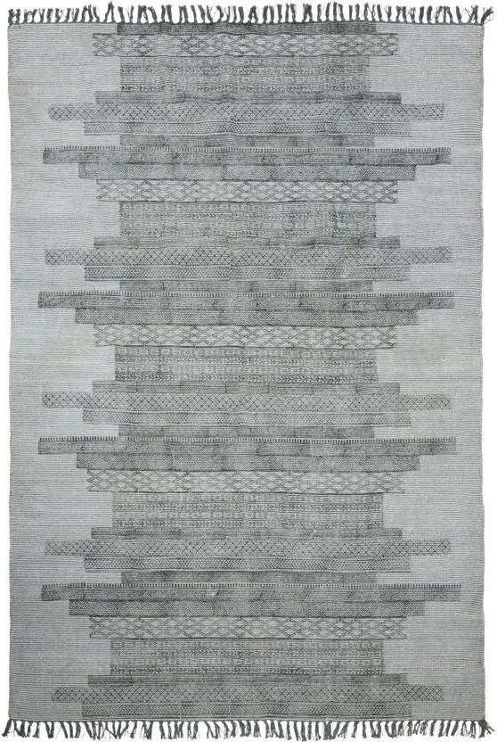 House Doctor Bavlnený koberec Karma Grey 160x230 cm