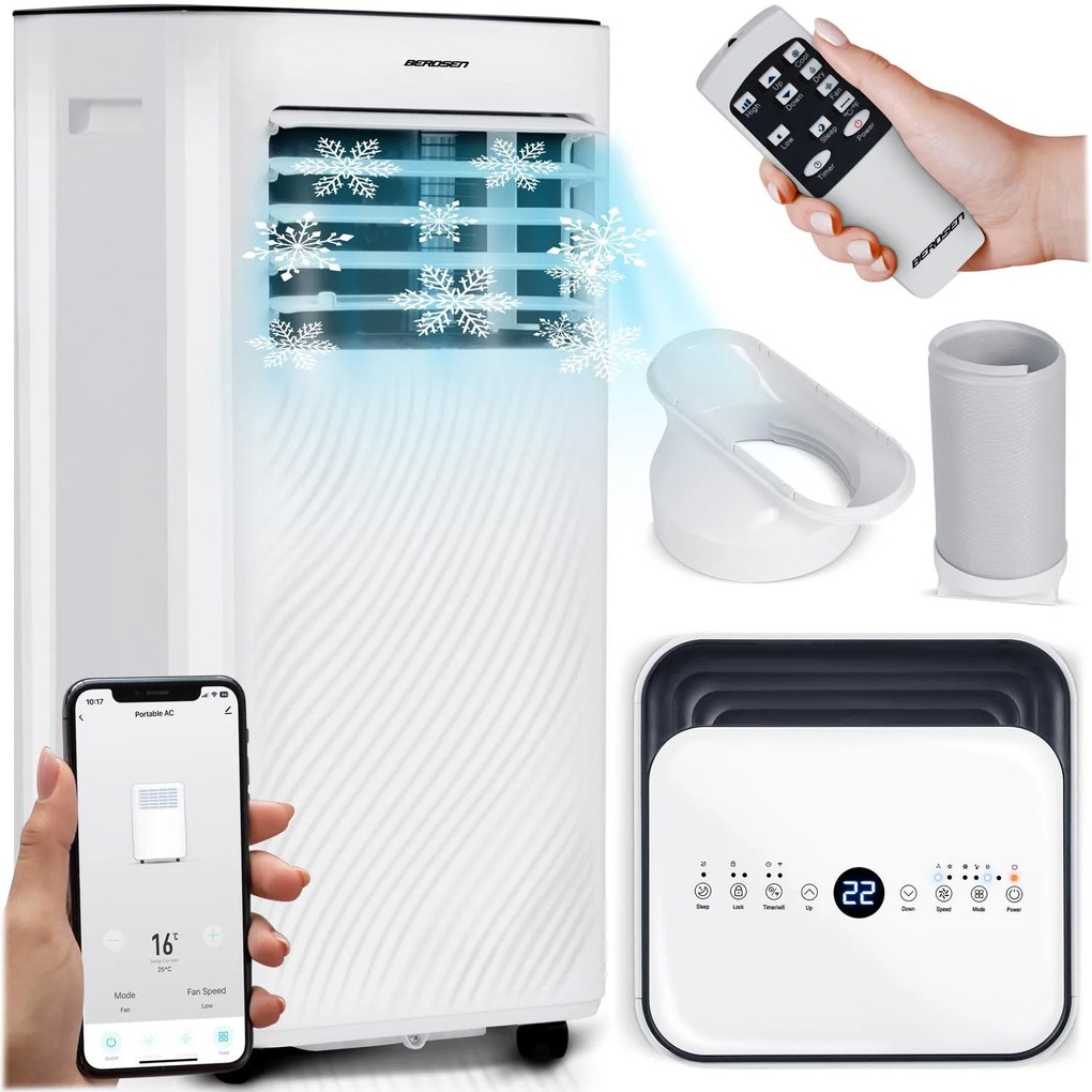 Prenosná klimatizácia BD-582, 2600 W | Berdsen