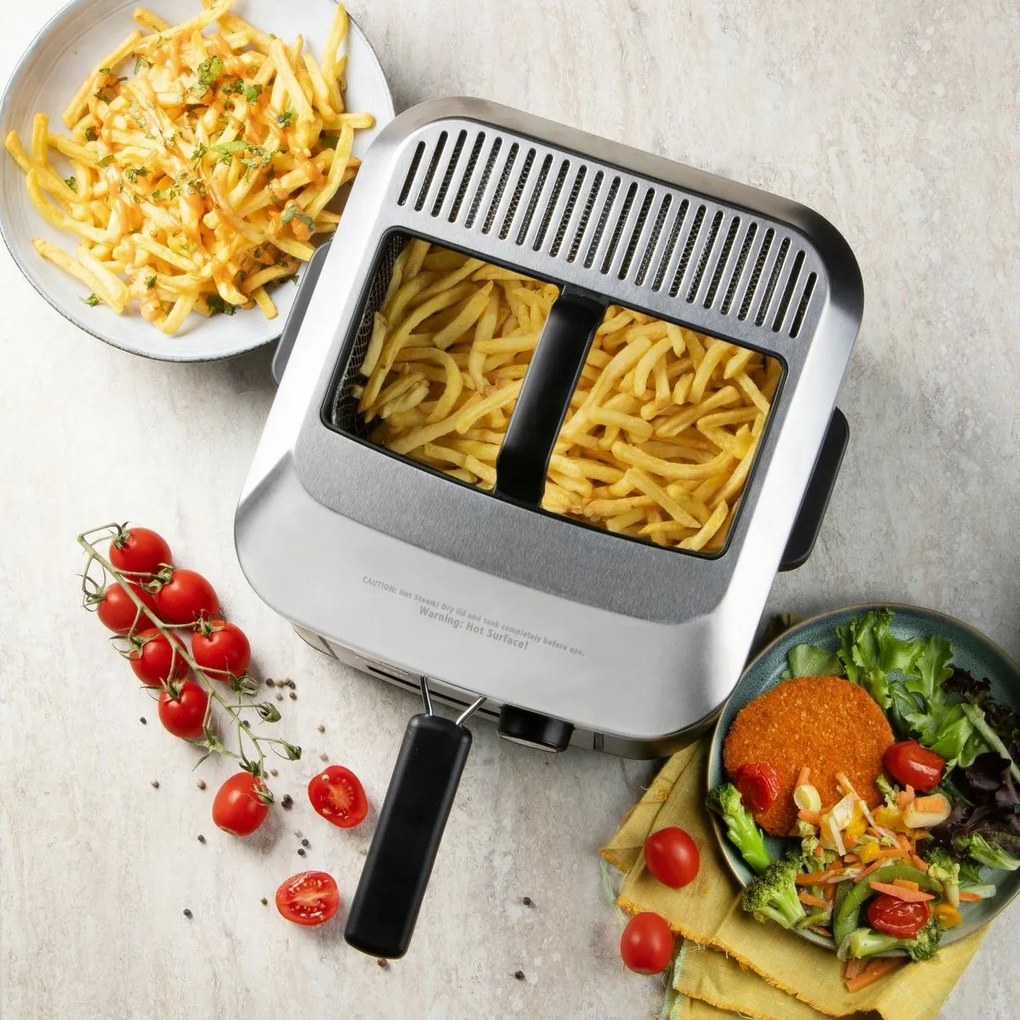 Fritéza DOMO DO545FR s vyberateľnou nádobou, 4 l