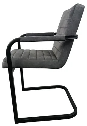 Jedálenská stolička BART sivá