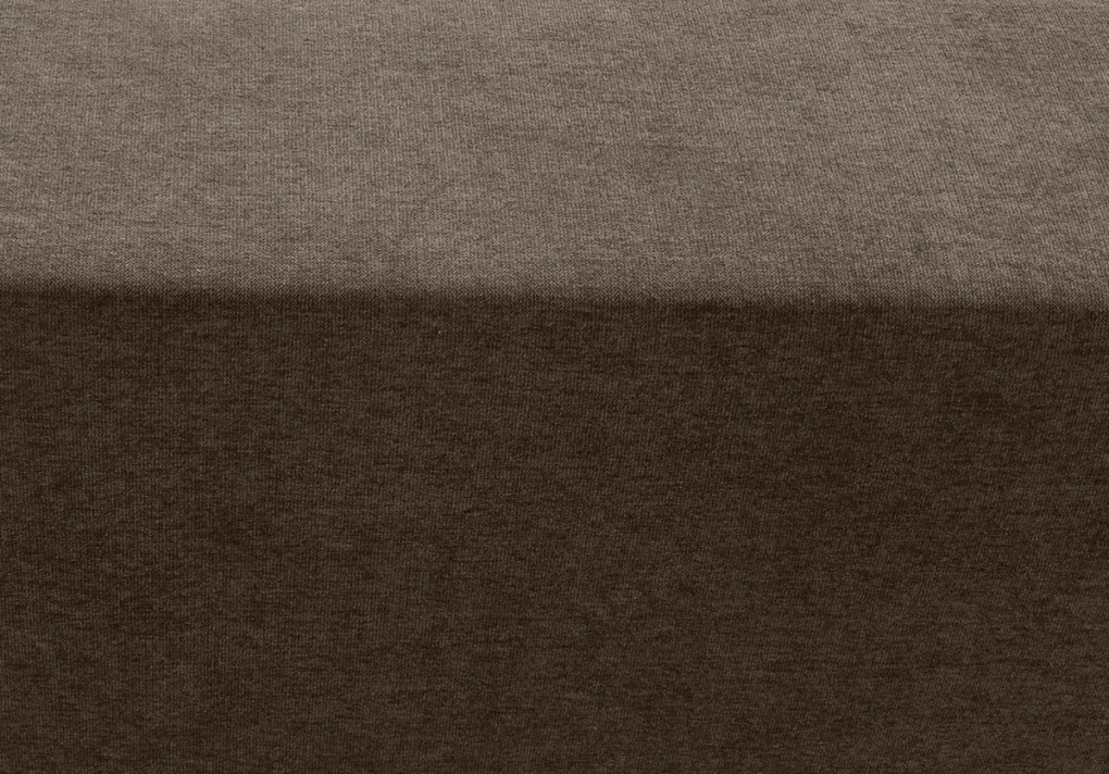 Pohovka rozkladacia na lôžko Genf, gaštanová hnedá látka