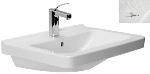 Umývadlo Jika Cubito 65x48,5 cm otvor pre batériu uprostred H8104241001041