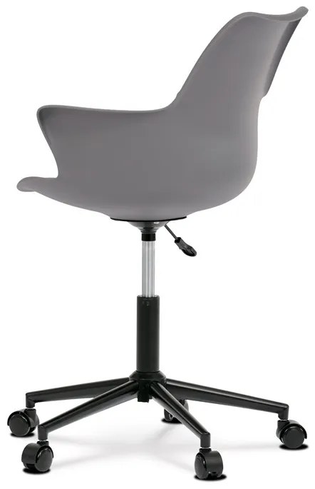 Autronic BONTEC Kancelárska stolička, výškovo nastaviteľná, béžová, plast, KA-J772 CAP Farba: Biela