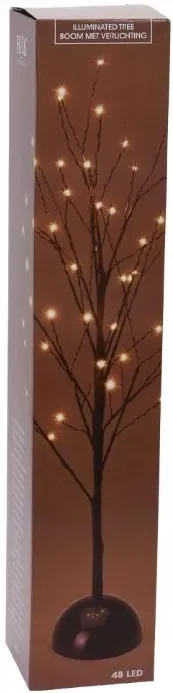 Bestent Ozdobný vianočný stromček 60cm 48 LED teplá biela