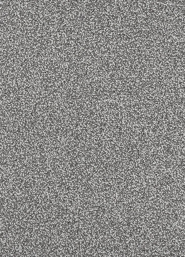 Koberce Breno Metrážny koberec DOMINGO 75, šíře role 400 cm, sivá