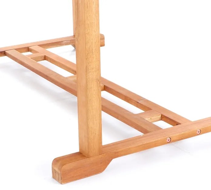 Záhradná stolová zostava Zeke - 6 miest, hnedá
