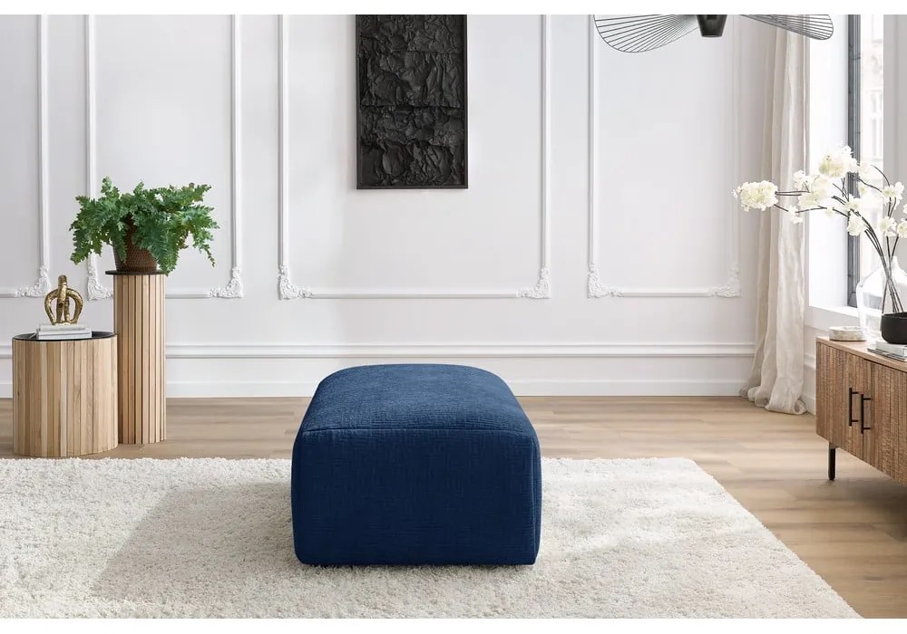 Tmavomodrá podnožka Jeanne – Bobochic Paris