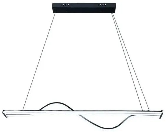 LED Stmievateľný luster na lanku LED/70W/230V 3000-6500K + diaľkové ovládanie