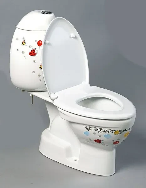 Sapho Sapho, KID WC sedátko, kovové pánty, farebná potlač, KC0802.01.1