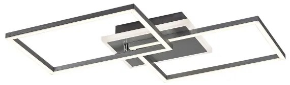 Rabalux 71014 - LED Stropné svietidlo ATHELSTAN LED/40W/230V 4000K matný chróm