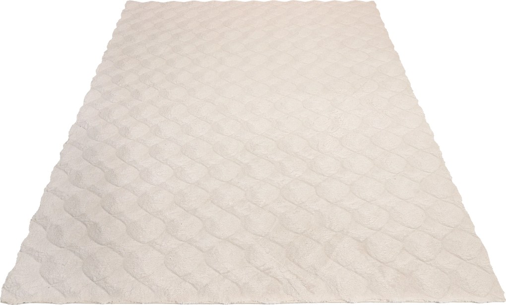 Kusový koberec Diamond Cut 800 Cream, 200x290, béžová, obývacia izba, Obsession