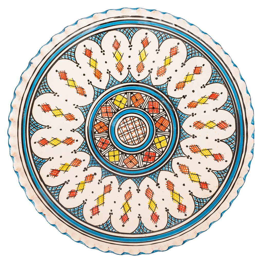 Orientálny marocký tanier 40cm (rôzne vzory)