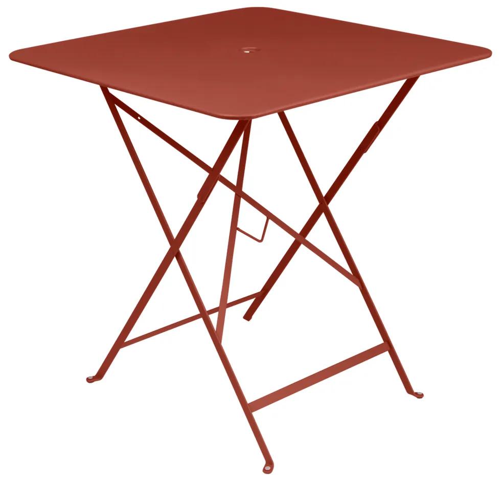 Fermob Skladací stolík BISTRO 71x71 cm - Red Ochre