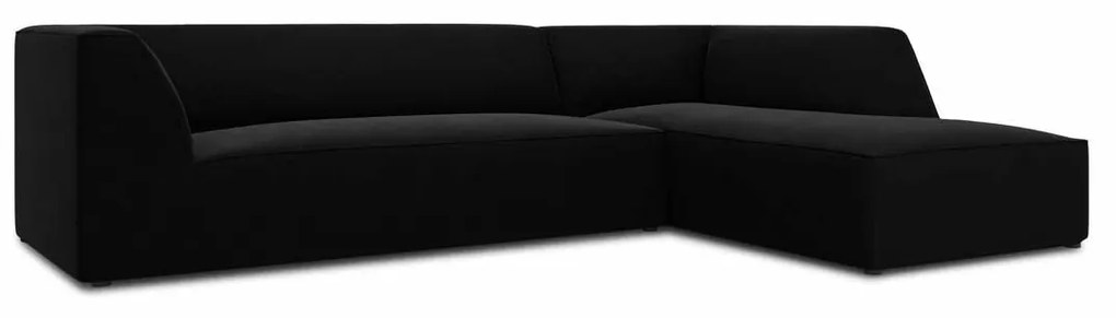 Štvormiestna zamatová pohovka Ruby 273 × 180 × 69 cm