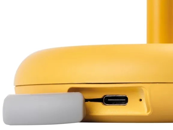 Kanlux 37314 - LED Stmievateľná nabíjacia lampa FLUXY LED/1,7W/1800 mAh IP44 žltá