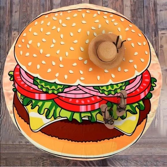 Plážová osuška Hamburger 150 cm