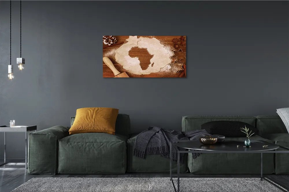 Obraz canvas Kuchyňa pečivo valec Africa 125x50 cm