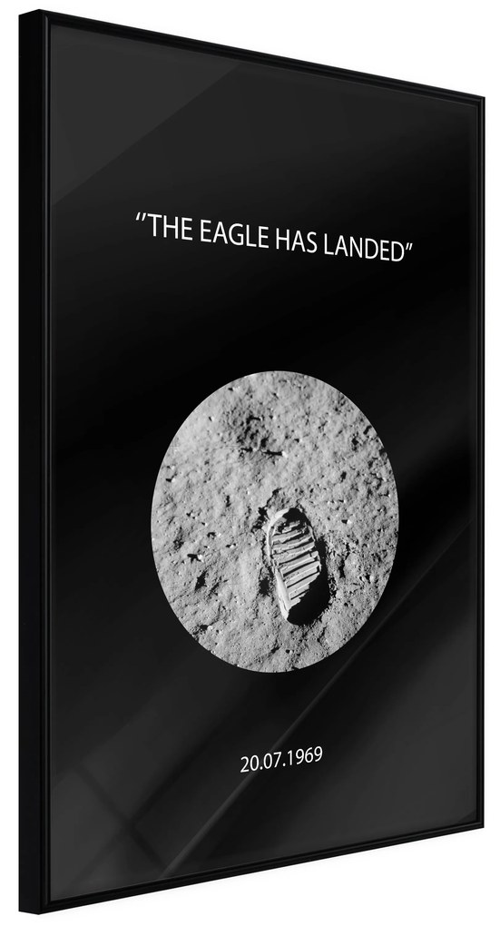 Artgeist Plagát - The Eagle Has Landed [Poster] Veľkosť: 20x30, Verzia: Zlatý rám s passe-partout