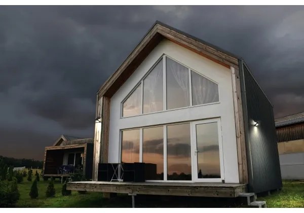 Ledvance - LED Solárne nástenné svietidlo so senzorom BUTTERFLY LED/8W/3,7V IP65