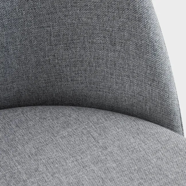 Jedálenská stolička AMPLA svetlosivá 741951