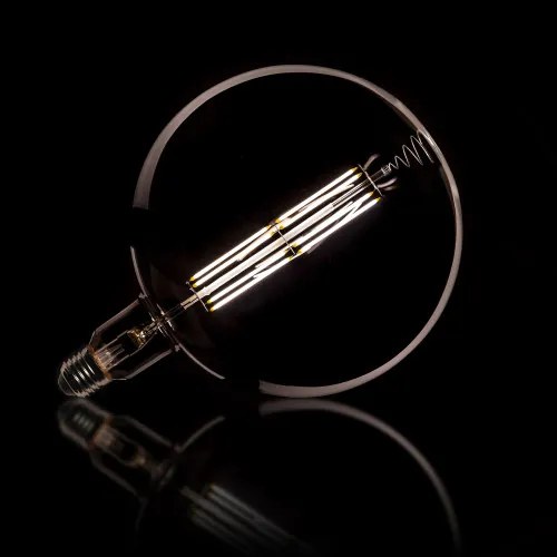 Filament LED žiarovka 84-68S Ø20cm Smoke grey glass - Komfort-nábytok