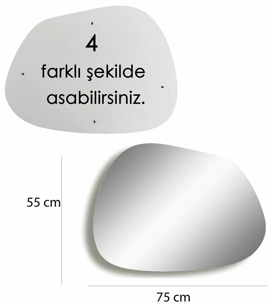 Zrkadlo Gusto 55 x 75 cm