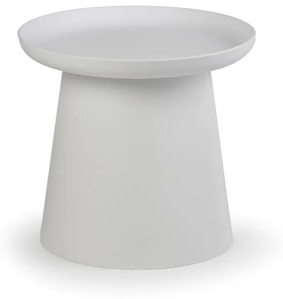 Plastový kávový stolík FUNGO priemer 500 mm, zelený