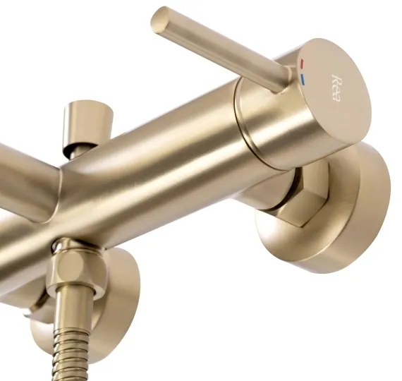 REA-B8010 - Vaňová sada LUNGO v brúsenom zlate