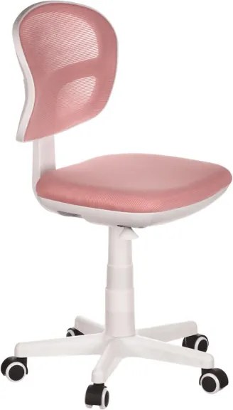 Detská otočná stolička ružová KA-C801 PINK