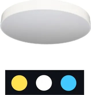 LED stropné svietidlo LED/135W/230V 3000/4000/6500K pr. 80 cm biela