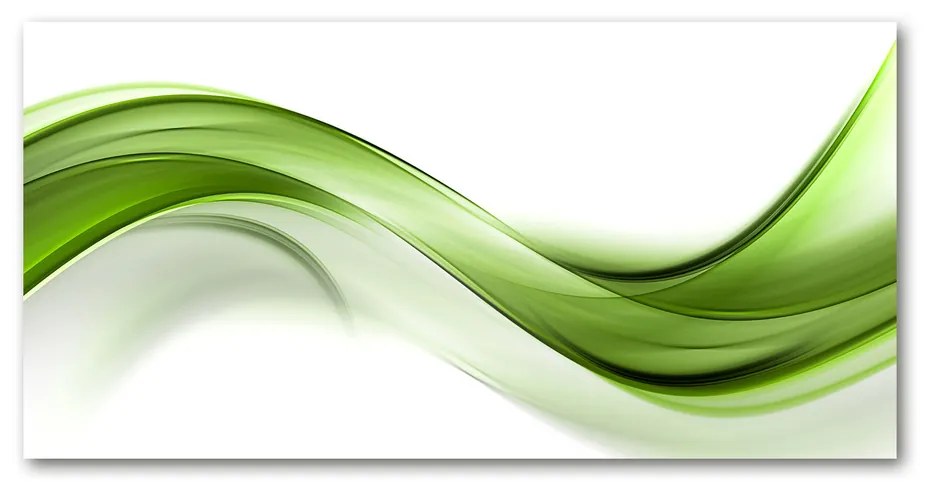 Foto obraz akrylový do obývačky Zelená vlna pl-oa-140x70-f-100125120