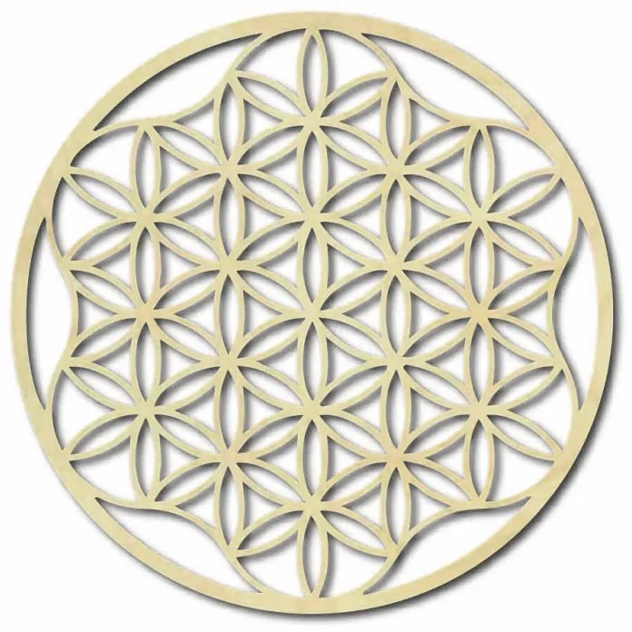 Energetický obraz mandala na stenu z preglejky - rozmer od 50 do 120 cm I SENTOP PR0337