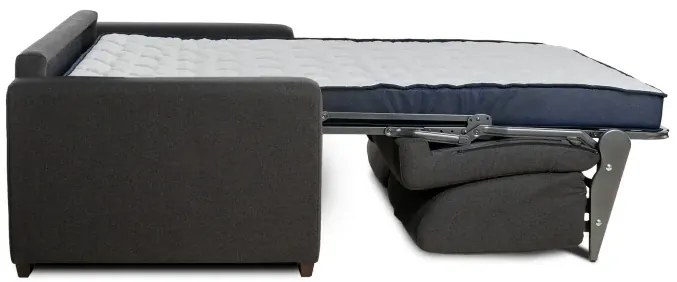 Rozkladacia pohovka na každodenné spanie ONE, 140, strieborná (jazz - 18 silver)