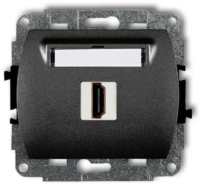 DHDMI-1 Grafitová zásuvka HDMI