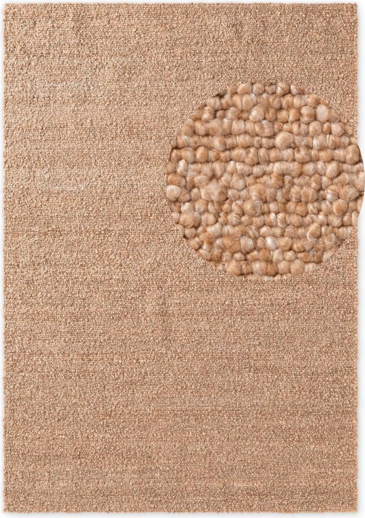 Ted Baker Kusový koberec Notting Hill 106344 Beige, 160x230, hnedá, obývacia izba