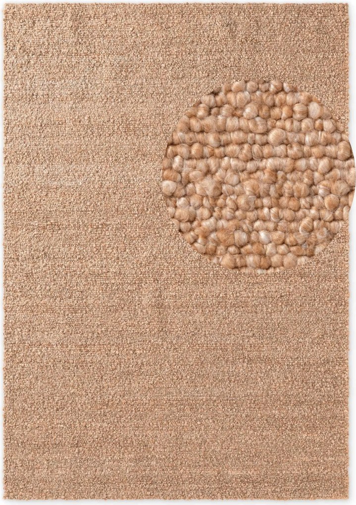 Ted Baker, Kusový koberec Ted Baker Notting Hill 106344 Beige, 160x230, hnedá, obývacia izba