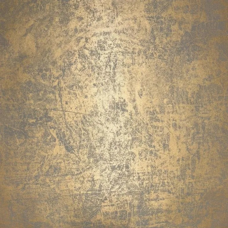 Vliesové tapety, jednofarebná zlatá, La Veneziana 53137, Marburg, rozmer 10,05 m x 0,53 m