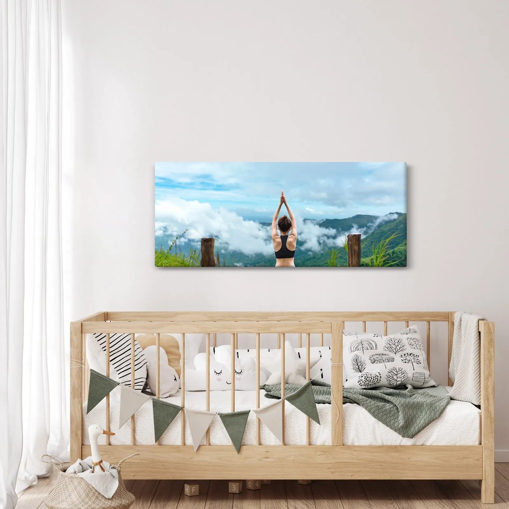 Obraz - Jóga (120x50 cm)
