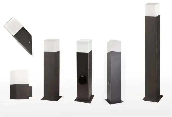 Vonkajšie svietidlo NEW YORK 1xE27/40W/230V IP44 antracit